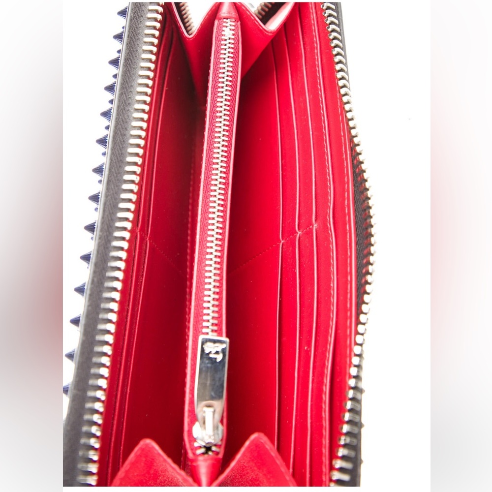 Christian Louboutin Studded Printed Wallet - Picture 2 of 3